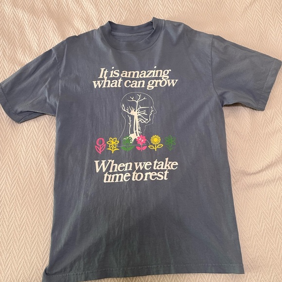 Blue Graphic Tee - Short Sleeve - Picture 5 of 5